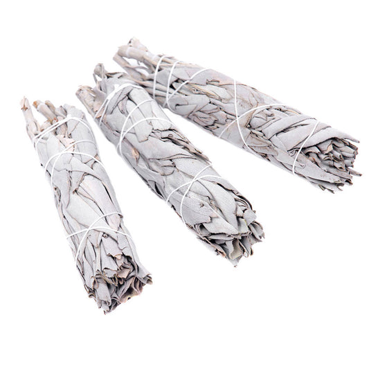 White Sage Smudge Sticks (Package of 3)