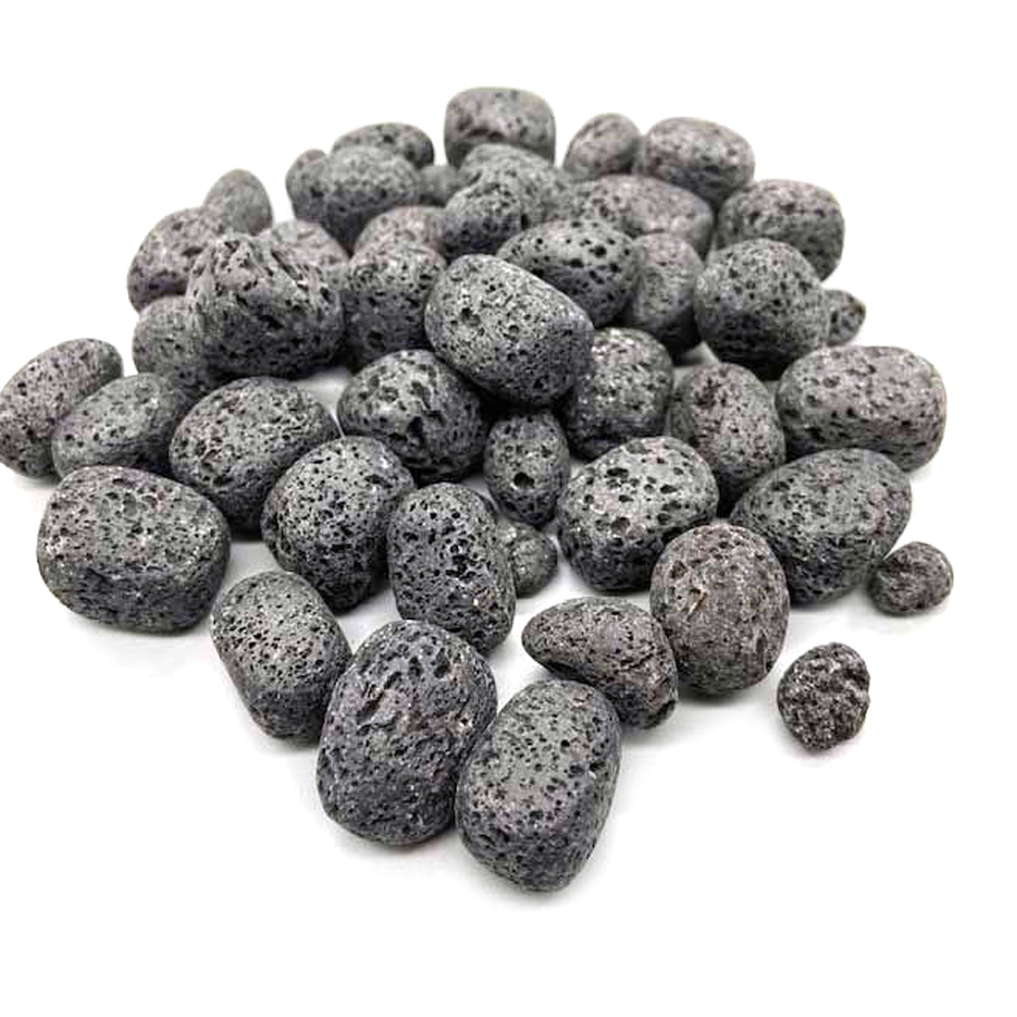 Lava Tumbled Stones (1 lb)