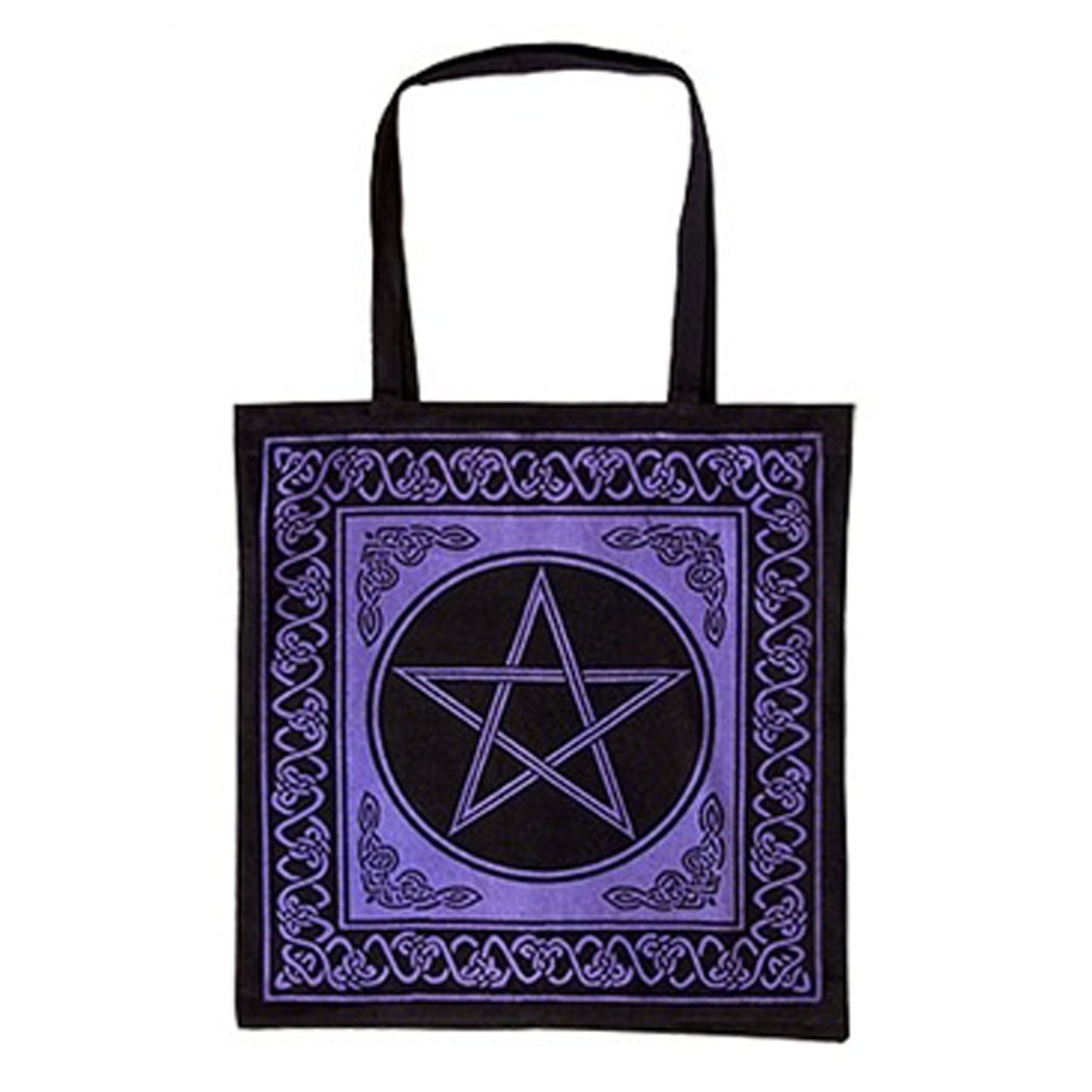 Celtic Pentacle Cotton Tote Bag