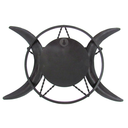 Triple Moon Metal Wall Hanging