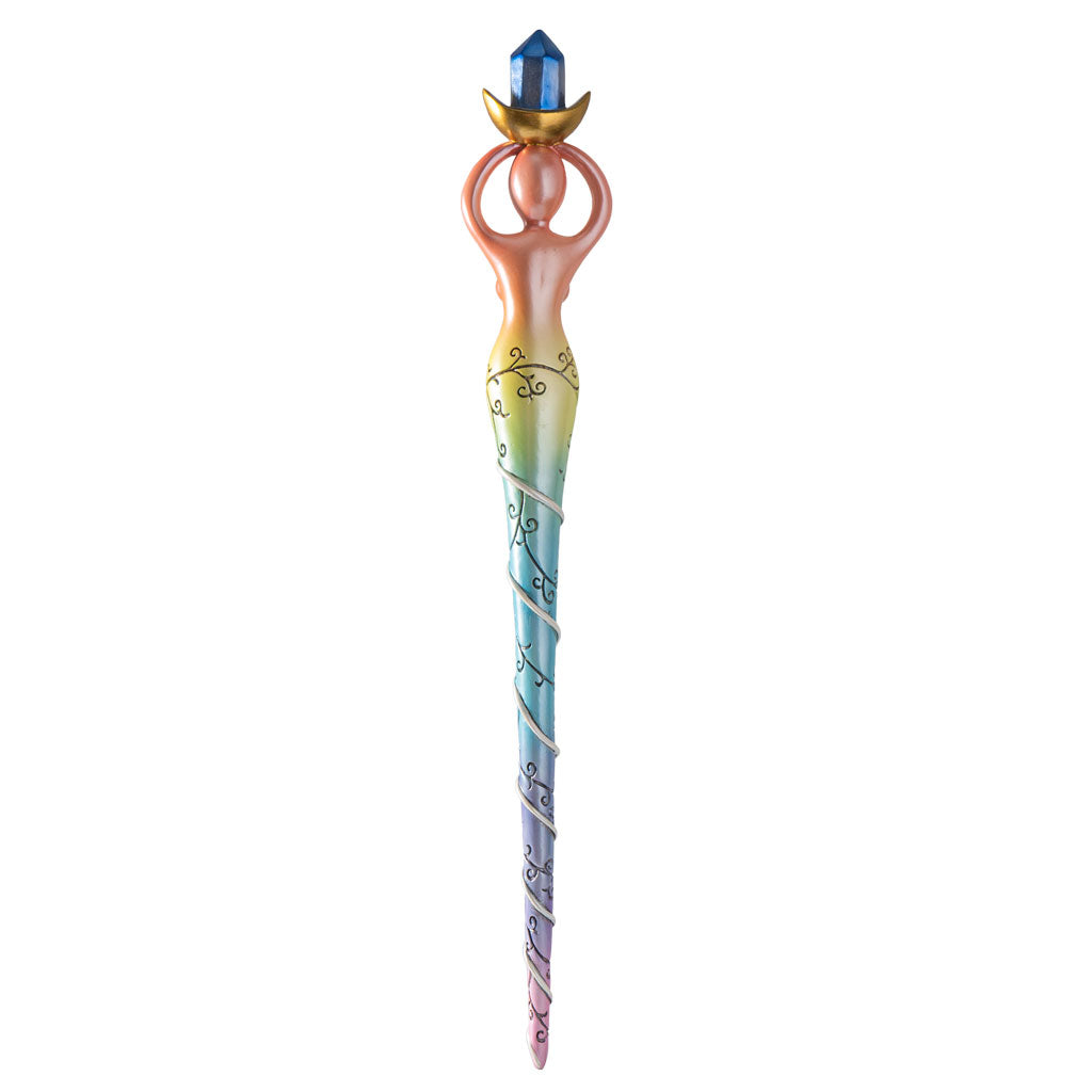 Spiral Goddess Wand