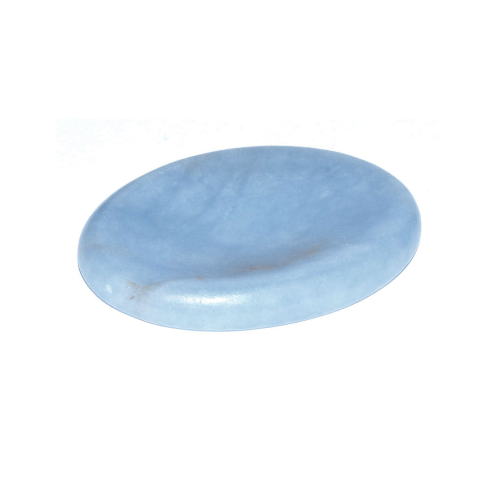 Angelite Worry Stone