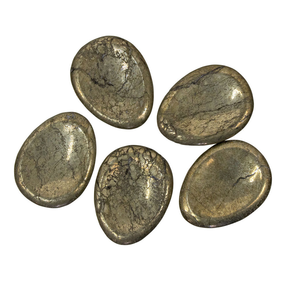 Pyrite Worry Stone