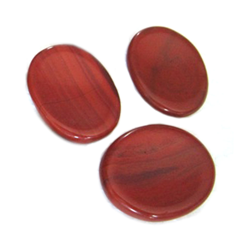 Red Jasper Worry Stone