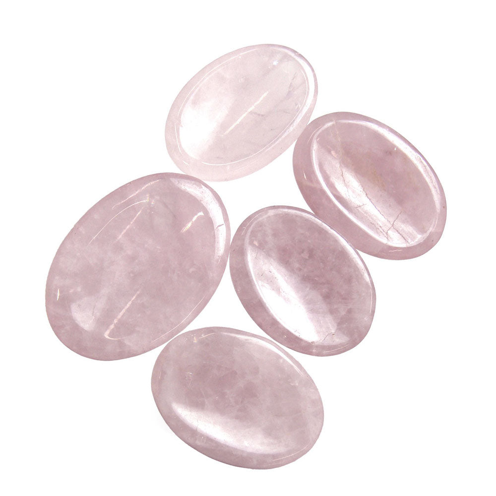 Rose Quartz Worry Stone